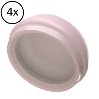Coiffes de rétention sans broche / rose / 0,8 kg